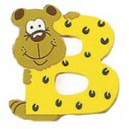 Jouet en bois - Prénom de porte alphabet - Lettre 