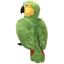 National Geographic peluche Oiseau exotique Ara vert
