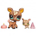 PetShop - Maman petshop et son Bébé : maman biche et son bébé